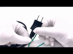 Jepang 3-Pin Plug To IEC 320 C13 AC Power Cord Set