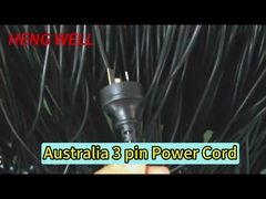 AU Power Cord 3 Pin AC Cable untuk aplikasi serbaguna