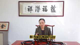 Kabel Ekstensi RV 30 AMP Tugas Berat Terlihat Malam