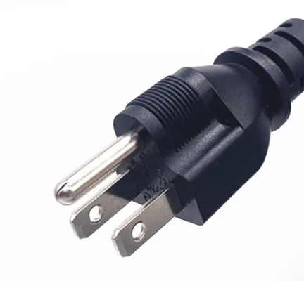 AC Jepang Power Cord 3 Pin Plug 7A 12A 15A 125V Untuk IEC 320 C13