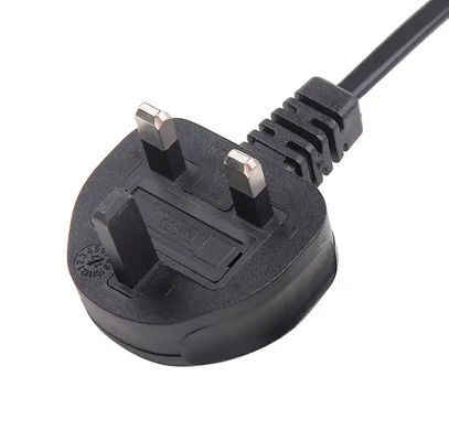 Ekstensi UK PC Power Cable, 2 Pin 13A 250V AC Power Cord 1.8m 2m 5m