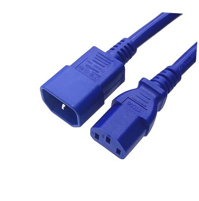 Kabel Ekstensi Listrik IEC C13 C14 Pria Dan Wanita 16A 250V