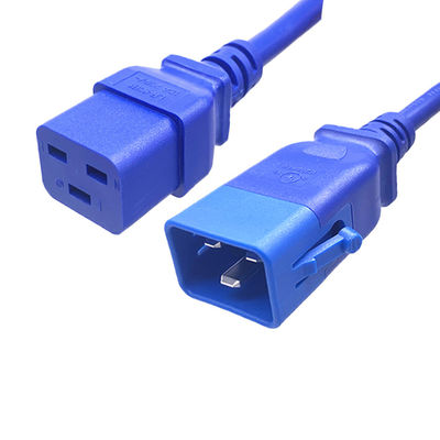 IEC Power Extension Cable, C19 ke C20 UL terdaftar Kabel Daya