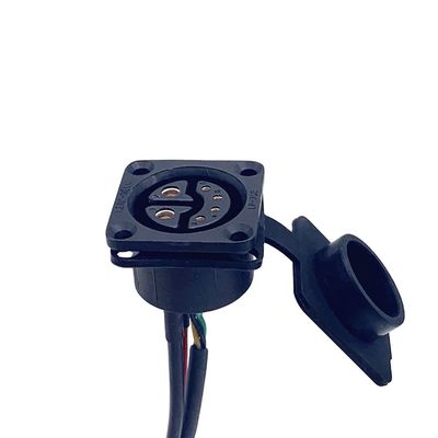 2 4 Pin Electric Bike Connector Untuk Baterai Energi Baru Ebike Dustproof