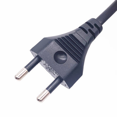2 Pin Thailand Power Cord, 6A 250V TISI persetujuan AC Power Cord