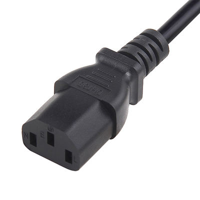 250V C13 Afrika Selatan Kabel Daya 3 Pin Plug Ekstensi Untuk Komputer