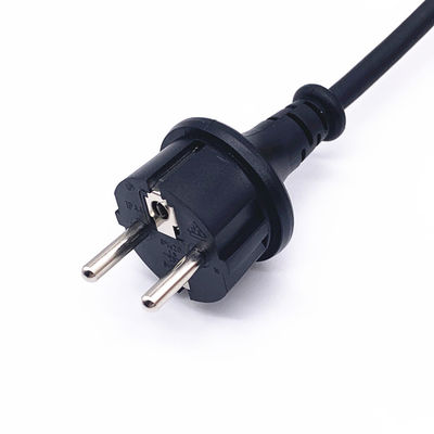 16A 250V EU Power Cord Disesuaikan Warna 3 Pin Plug ENEC Kabel