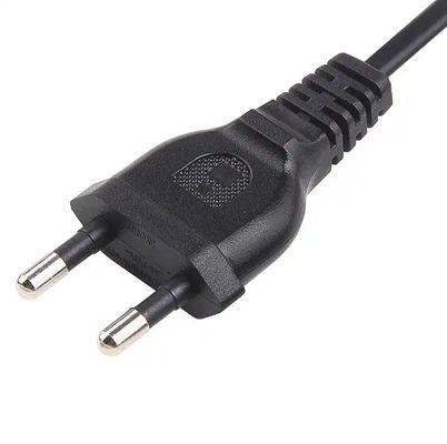 Peralatan rumah 2 Pin Power Cord KC persetujuan Colokan Listrik 1,2m 1,5m 1,8m