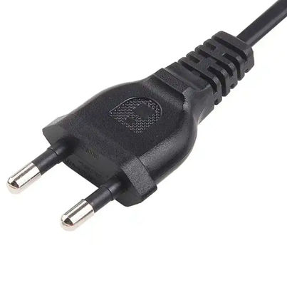 2 Pin Korea Power Cord AC Extension Plug KC persetujuan 2.5A 250V