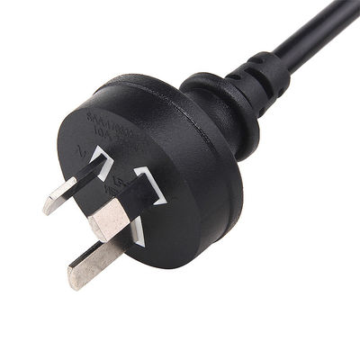 Home Appliance Kabel Daya AU SAA Plug C13 10A 250V Kabel Daya 3 Pin