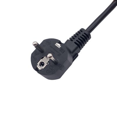 16A 250V Korea Power Cord C5 C13 Pria ke Wanita Laptop 3 Pin Plug Extension