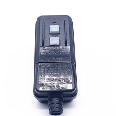 Perlindungan kebocoran GFCI Keamanan colokan listrik Non Grounding Standar Amerika 220V