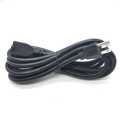 UL Certified 5-15P 5-15R 3 Pin 15A Kabel Daya