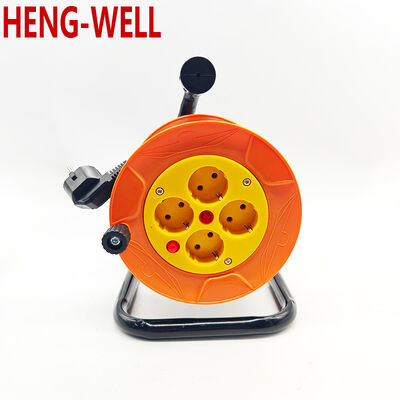 3 1 50 2 50 Sqmm Wire Gauge Retractable Extension Cord Reel Featuring Power Indicator Sempurna untuk alat listrik tugas berat